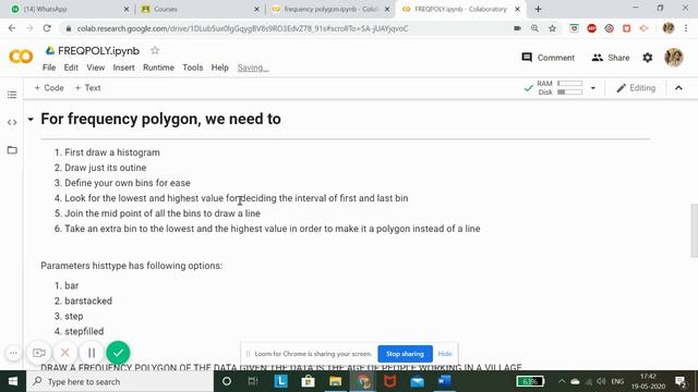 Frequency polygon in Python | MATPLOTLIB (Data Visualization) смотреть онлайн