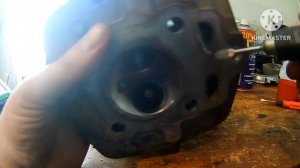 Увеличение объема со 125сс на 150сс, портинг ГБЦ