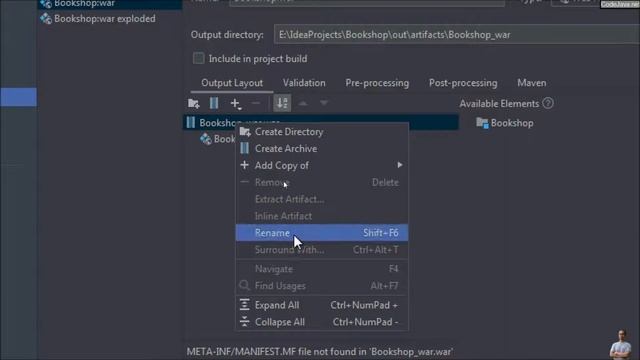 How to Create WAR file in IntelliJ IDEA смотреть онлайн