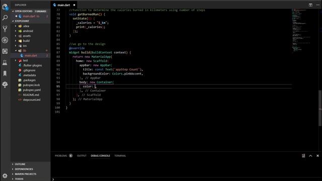 Flutter step counter pedometer смотреть онлайн