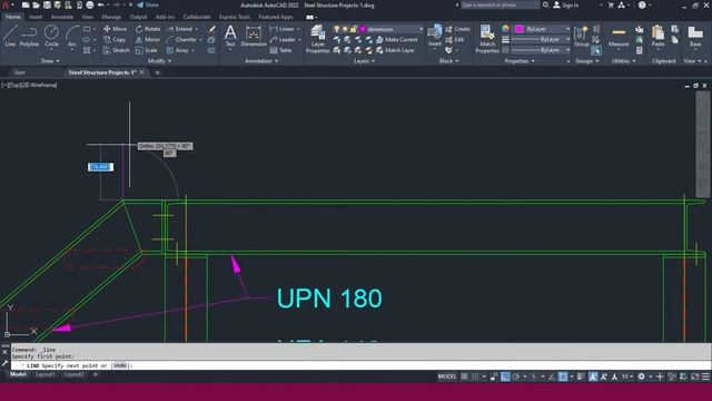 4 AutoCAD Steel Structure Tread and Grating in Elevation View смотреть онлайн