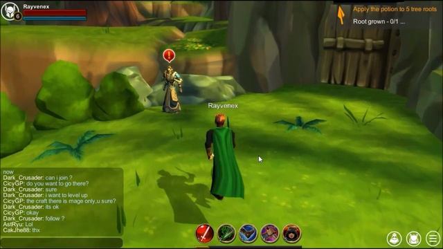 AQ3D HEARTWOOD FOREST Walkthrough #2! AdventureQuest 3D смотреть онлайн