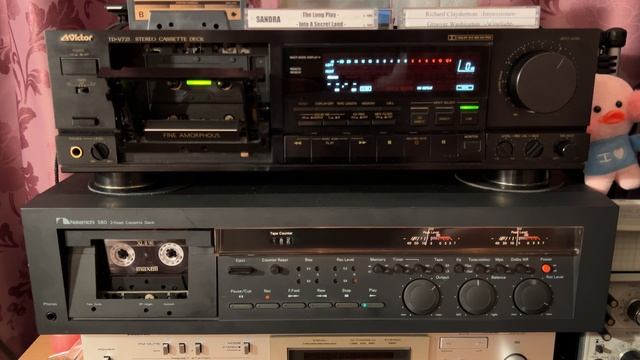 Противозвучание. Victor TD-V721 vs Nakamichi 580 смотреть онлайн