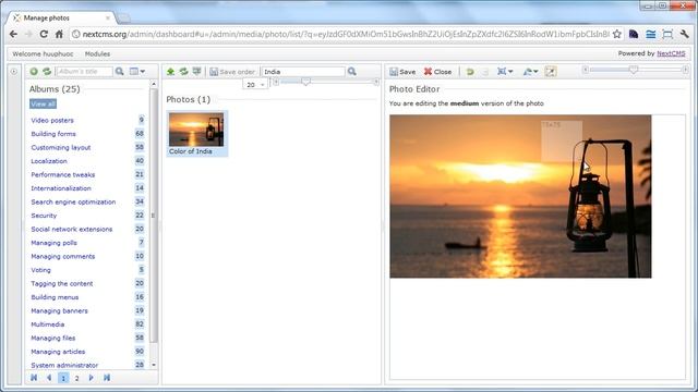 NextCMS: Introduction to the Image Editor смотреть онлайн