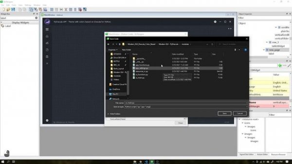 PyDracula - Modern Gui Python / Flat Style - Qt Designer/PySide6 or PyQt6  [ FREE DOWNLOAD ]