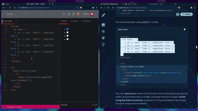 Svelte For Beginners #5 - Logic смотреть онлайн