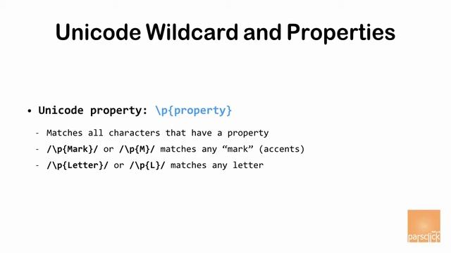 ۱۳- معرفی Unicode Wildcard در RegEx عبارت با قاعده смотреть онлайн