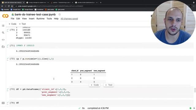 Тестовое по DS на стажера в банк (Python + SQL) | Ща порешаем! #64 смотреть онлайн
