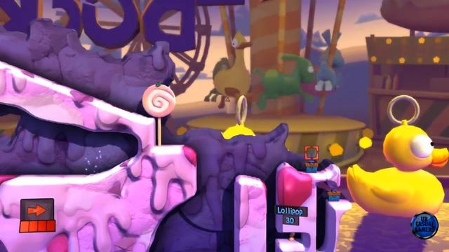 Worms Revolution: All the fun of the Fair! 4/5 - Big Top Solution / Guide смотреть онлайн