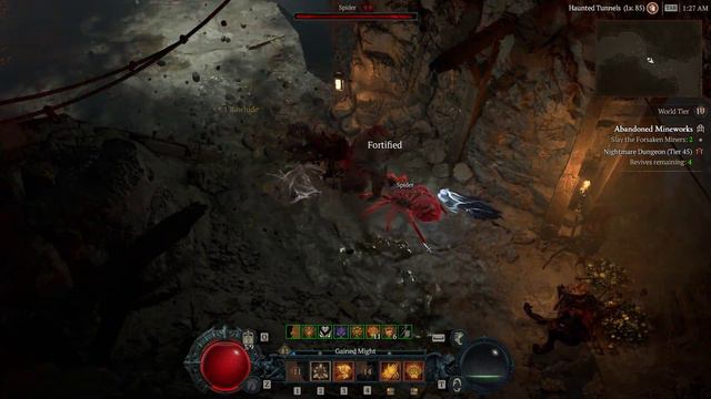 Diablo 4 - Nightmare Dungeon (Tier 45) - Druid смотреть онлайн