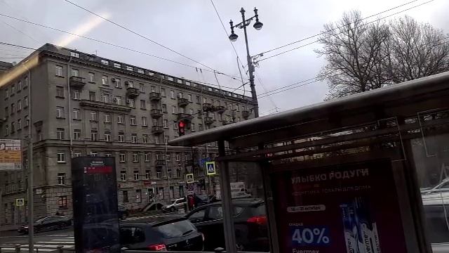 Трамвай 29 "Пр. Юрия Гагарина - Трамвайный парк №1" (Временная трасса) смотреть онлайн