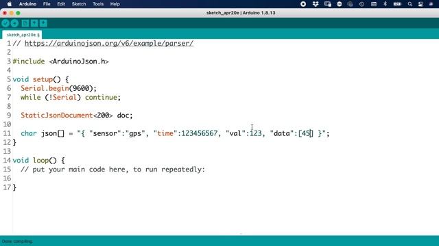 Interpretare JSON con Arduino - video 527 смотреть онлайн