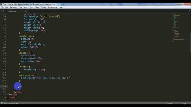 Bootstrap part 32 Javascript ( Dropdown & Scrollspy ) смотреть онлайн