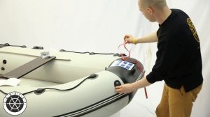 Ходовой тент пвх на лодку Ривьера 3600 Установка фурнитуры