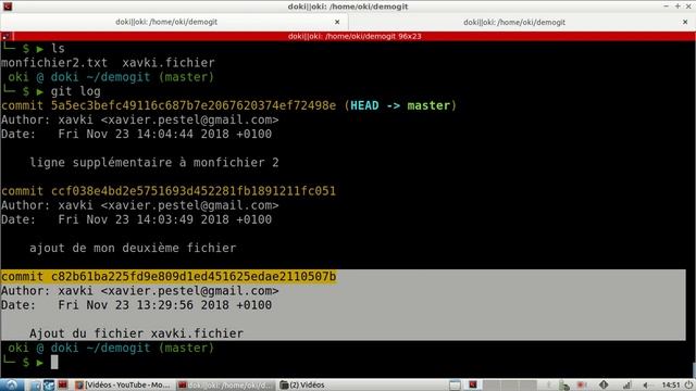 Git - 3. Consultation des logs (git log) | tutos fr смотреть онлайн