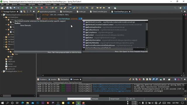 08. Insert data into MySQL Database in Spring Boot смотреть онлайн