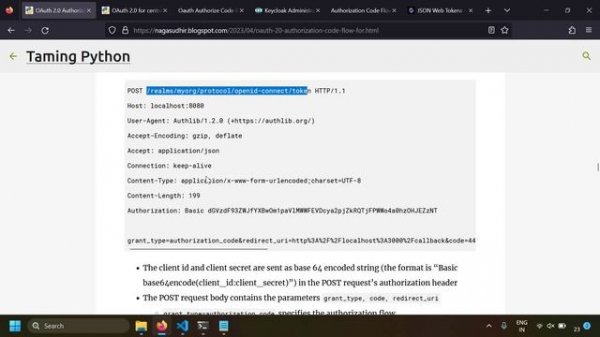 OAuth 2.0 Authorization code flow for explained with example | Single Sign On