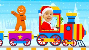 Новогодняя песенка для детей малышей Встречаем Новый год 2023 Дин дин дон  Паровозик