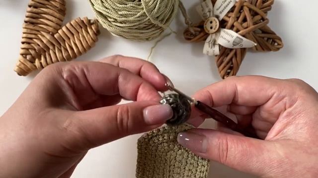 ВЯЖЕМ КРЮЧКОМ ОЧЕЧНИК ИЗ ТОНКОГО ШНУРА! WE KNIT A CROCHET FROM A CORD! смотреть онлайн