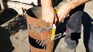 Супер печь, казан и мангал. 3 в 1. Посмотри что можно сделать из газового баллона.