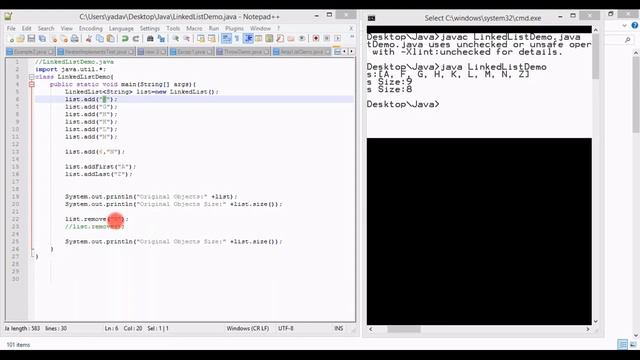 ArrayList VS LinkedList in Java смотреть онлайн