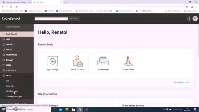 Cómo Cambiar la Versión de PHP en SiteGround 2023 ✅ CURSO DE SITEGROUND 2023 #8 смотреть онлайн