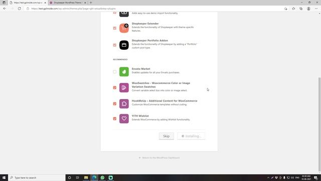 How To Install and Demo Import Shopkeeper WordPress Theme | Customization смотреть онлайн