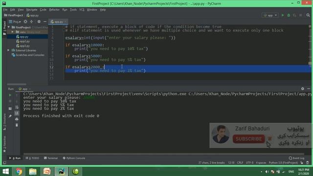 python in pashto #8 if statement-1 смотреть онлайн
