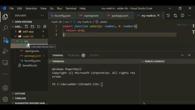 Make TypeScript NodeJS Library for Angular App смотреть онлайн