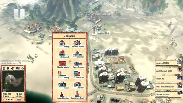 Tropico 4 Modern Times Walkthrough - Mission 10 - The Show Must Go On смотреть онлайн