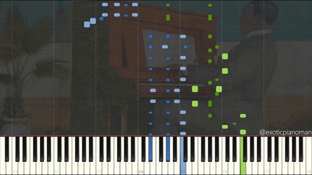 Scott Joplin - Maple Leaf Rag (Ragtime Piano Synthesia) [Original Joplin 1916 Piano Roll Version] смотреть онлайн