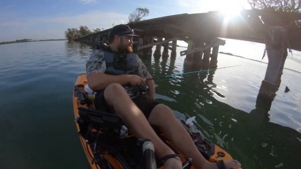 Каяк для рыбалки, Утренняя рыбалка, Новый рекорд!!! Hobie outback! Hobie kayak! fishing kayak!