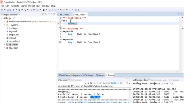 2 5 Robot Framework (Selenium) | External resources | Resource files смотреть онлайн