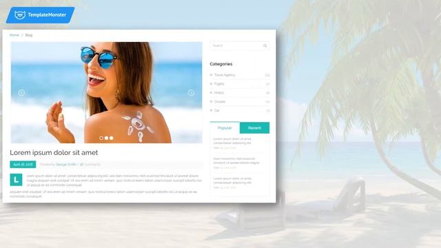 Travel Agency HTML шаблон на тему тур-агентство #65337 смотреть онлайн