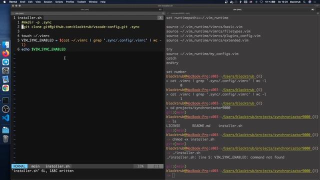 [Stream] синхронизатор vim конфигов смотреть онлайн
