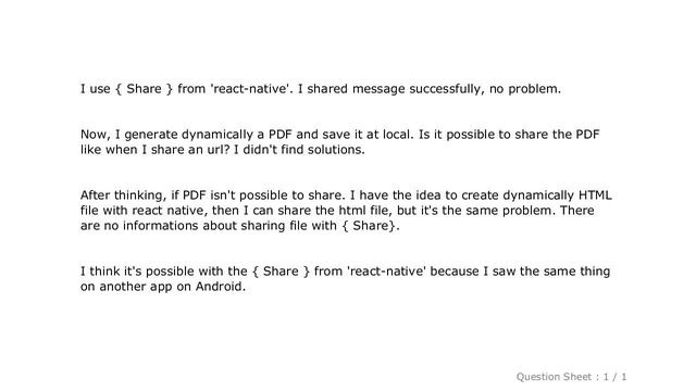 iOS : Share file with React Native смотреть онлайн