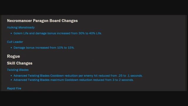 Diablo 4: HUGE NERFS To All CLASSES! Paragon Board Takes A HUGE Hit! Update 1.0.2 (Patch Notes)