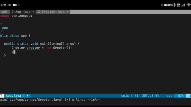 termux + vim + maven смотреть онлайн