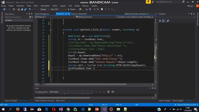 C# Download Programı (Web Client Class) смотреть онлайн