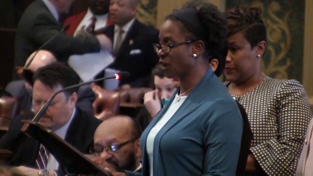 Rep. Erika Geiss Passes Black Maternal Health Week смотреть онлайн