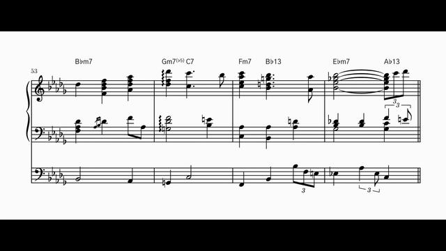 Moon River - Beegie Adair Transcription (sheet Music)