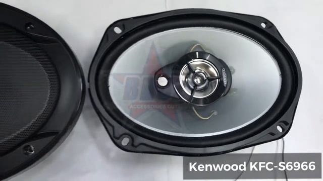 Broz Car Accessories - KENWOOD KFC-S6966 6x9" Flush Mount 3-way Car Speaker System смотреть онлайн