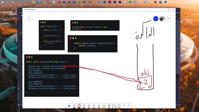 #1 Design Patterns: Creational Patterns - Singleton Pattern [Arabic] смотреть онлайн