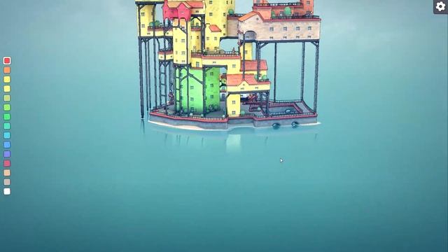 ОБЗОР НА МОИ ПОСТРОЙКИ В Townscape // ПОСТРОЙКИ В Townscaper смотреть онлайн