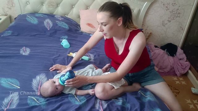 VLOG Почему мы выбрали Humana а не NAN смесь для кормления Тима
