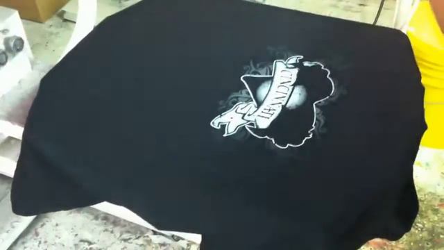 6 Color Screen Printing Job w/ Halftones - Cincy Apparel смотреть онлайн