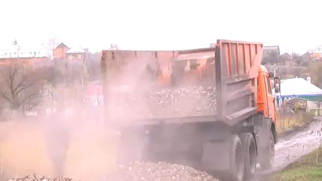 Щебенение дорог смотреть онлайн