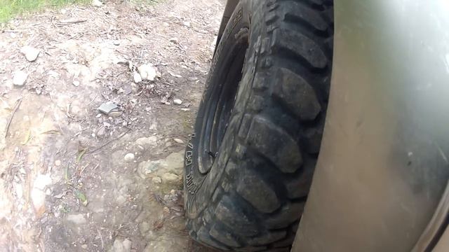 Mitsubishi Challenger, leaf suspension, no swaybar, Chichester State forest смотреть онлайн