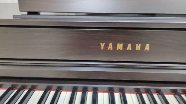 Yamaha Clavinova CLP-535 digital piano and stool in rosewood stock number 24046 смотреть онлайн