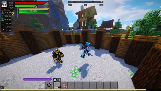 Я прожил 300 дней На САМУРАЙСКОЙ АРЕНЕ в Майнкрафт ... смотреть онлайн